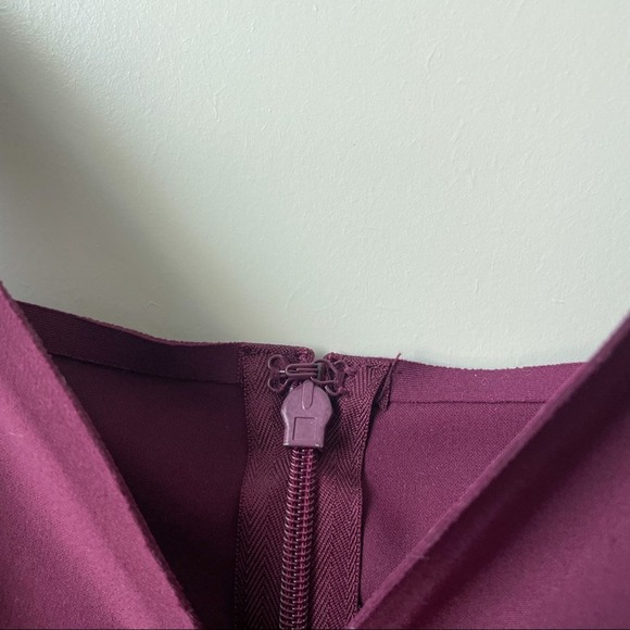 Victoria’s Secret Maroon Scroll Bodysuit Lingerie Thong Burgundy Velvet Medium - Picture 5 of 15